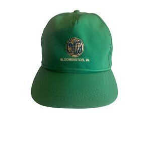 Derby Cap Green Bloomington IN Adjustable Baseball Hat